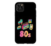 Funny 80s nostalgia retro cassette VHS roller blades 1980s Case for iPhone 11 Pro Max