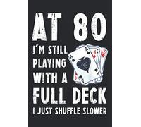 Funny 80Th Birthday Gift 80 Year Old Cards: Daily Planner - Undated Daily Planner for Staying on Track
