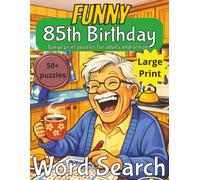 Funny 85th Birthday Word Search: 85th Birthday Gift for men UK | Present for Senior | Present for Grandpa | Birthday Gift for Dad | Wordsearch | Gifts ... gift | Present for Grandad | Nostalgic Gift
