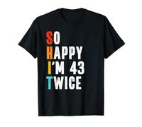 Funny 86 Year Old Bday Gag Humor 86th Birthday T-Shirt