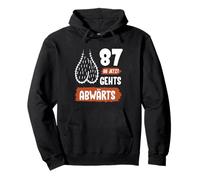 Funny 87th Birthday Shirt Gag Gift Downhill Humor Pullover Hoodie