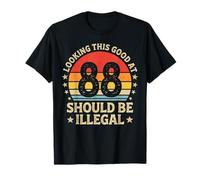 Funny 88 Year Old Gag Humor Bday Vintage 88th Birthday T-Shirt