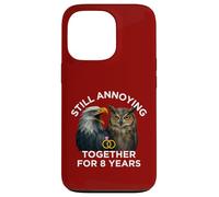 Funny 8th Anniversary Still Annoying Couple 8 Years Case for iPhone 13 Pro