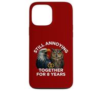 Funny 8th Anniversary Still Annoying Couple 8 Years Case for iPhone 13 Pro Max
