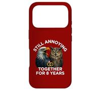Funny 8th Anniversary Still Annoying Couple 8 Years Case for iPhone 17 Pro