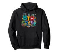 Funny 8th Grade Raccoons School Student Kids Pullover Hoodie