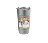 Funny 90th Birthday Golf Dad Play in Nineties Golfer Golfing Stainless Steel Insulated Tumbler