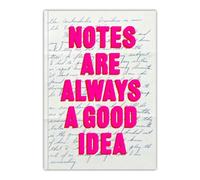 Funny A5 Notebook | Notepad - Real Hackney Dave - 'Notes Are Always A Good Idea' - Perfect Bound - 96 Feint Lined Pages (48 Sheets) - Witty Amusing Artistic Humour - Creative Gift Ideas