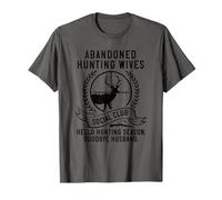 Funny Abandoned Hunting Wives Social Club T-Shirt