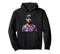 Funny Abe Abraham Lincoln Independence July 4th Vacation Pullover Hoodie