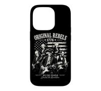 Funny Abraham Lincoln George Washington 4th of July Vintage Case for iPhone 14 Pro