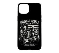 Funny Abraham Lincoln George Washington 4th of July Vintage Case for iPhone 15 Plus