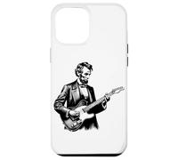 Funny Abraham Lincoln Playing Electric Guitar Case for iPhone 12 Pro Max