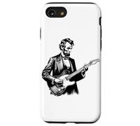 Funny Abraham Lincoln Playing Electric Guitar Case for iPhone SE (2020) / 7 / 8