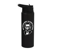 Funny Abraham Lincoln Quote Be Excellent to Each Other Stainless Steel Insulated Water Bottle