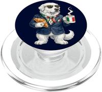 Funny Abruzzo Shepherd Dog Mug Coffee Italy Flag PopSockets PopGrip for MagSafe