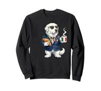 Funny Abruzzo Shepherd Dog Mug Coffee Italy Flag Sweatshirt