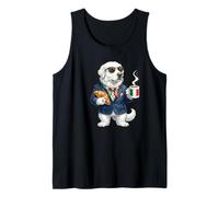 Funny Abruzzo Shepherd Dog Mug Coffee Italy Flag Tank Top