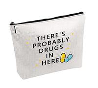 Funny Accessory Bag There's Probably Drugs in Here Sarcastic Pouch Gift for Her (Probably Drugs in Here)