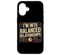 Funny Accountant I'm Into Balanced Relationships Accounting Case for iPhone 16
