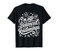 Funny Accountant I'm Into Balanced Relationships Accounting T-Shirt