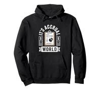 Funny Accountant It's Accrual world Accounting Pullover Hoodie