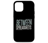 Funny Accounting Pun Between the Spreadhseets Case for iPhone 12/12 Pro