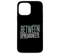Funny Accounting Pun Between the Spreadhseets Case for iPhone 13 Pro Max