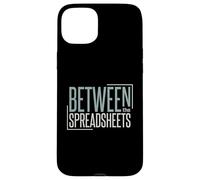 Funny Accounting Pun Between the Spreadhseets Case for iPhone 15 Plus
