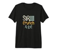 Funny Accounting Pun Sir Crunch A-Lot Premium T-Shirt