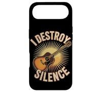 Funny Acoustic Guitar I Destroy Silence Case for iPhone Air
