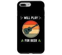 Funny Acoustic Guitarist Will Play For Beer Case for iPhone 7 Plus/8 Plus