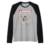 Funny Acrobatics Raglan Baseball Tee