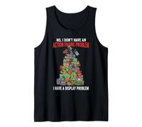 Funny Action Figure Collector Retro Comic Toy Display Hobby Tank Top