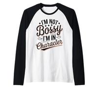 Funny Actor Theater Acting Humor Actress Raglan Baseball Tee