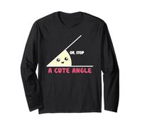 Funny Acute Angles Math Puns Arithmetic Students Long Sleeve T-Shirt
