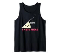 Funny Acute Angles Math Puns Arithmetic Students Tank Top