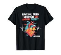 Funny Adenosine Cardiology Heart Rhythm Medical Humor Gifts T-Shirt