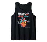 Funny Adenosine Cardiology Heart Rhythm Medical Humor Gifts Tank Top