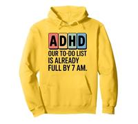 Funny Adhd Design Pullover Hoodie