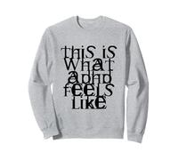 Funny Adhd Design Sweatshirt
