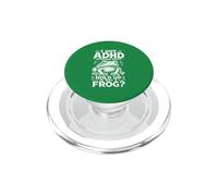 Funny ADHD Frog Neurodivergent ADHD PopSockets PopGrip for MagSafe