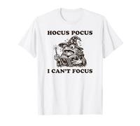Funny ADHD Frog Wizard - I Can't Focus T-Shirt