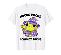 Funny ADHD Humor Hyperactivity Hocus Pocus I Can’t Focus T-Shirt