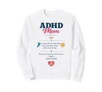 Funny ADHD Motherhood Awareness Love women Sweatshirt