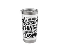 Funny Administrative Assistant Admin Executive Secretary Stainless Steel Insulated Tumbler