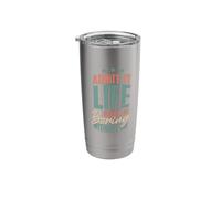 Funny Admit it Life Would be Boring Without Me Gag Stainless Steel Insulated Tumbler