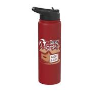 Funny Adopt a Cat Box Stainless Steel Insulated Water Bottle