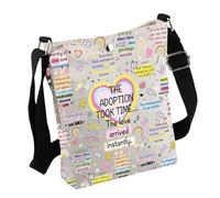 Funny Adoption Gift Adoption Crossbody Bag New Adoption Gift Adopted Mom Gift for Adoption Finalization, Took Time Bag