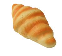 Funny Adorable Bread Simulation Portable For Cute Funny Bread Shaped Novelty Toy For Kids And Adults Soft PU Material Perfect For Home And Playful Vjw64 (Yellow5, 15X8X5cm)